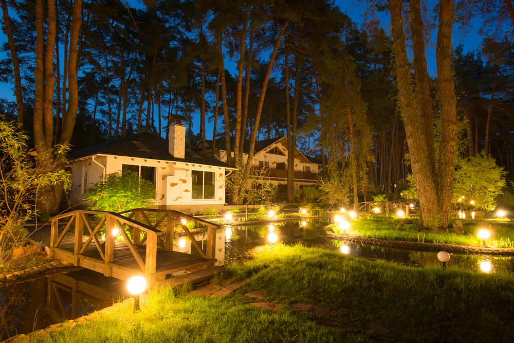 The Importance of Landscape Lighting near Lake Anna - Sacra Custom Homes