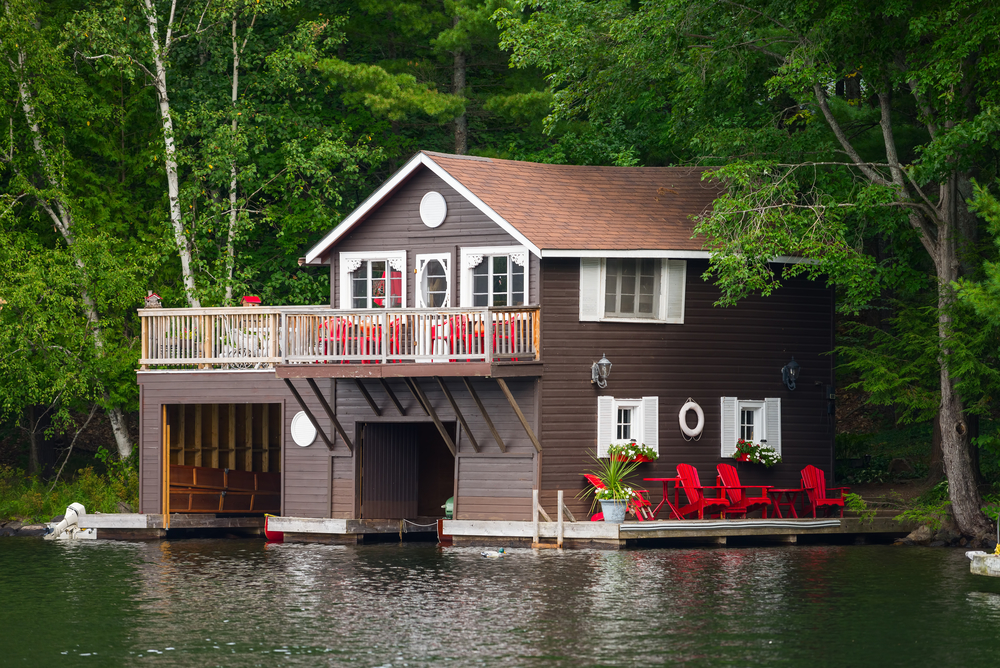 custom boathouse