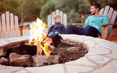 An Outdoor Fireplace is the Perfect Fall Addition