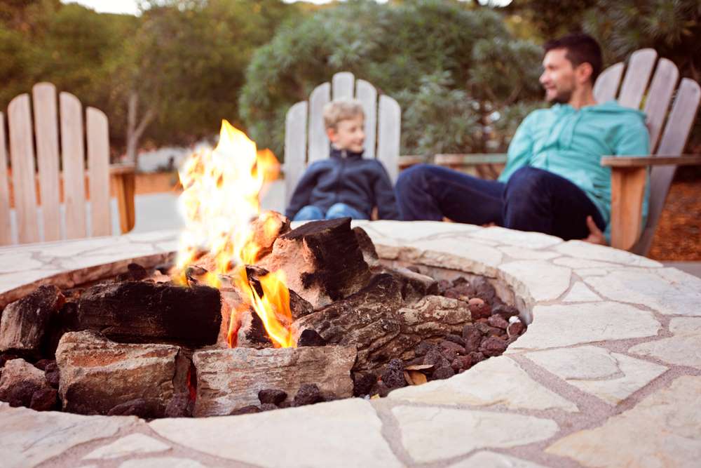 An Outdoor Fireplace is the Perfect Fall Addition