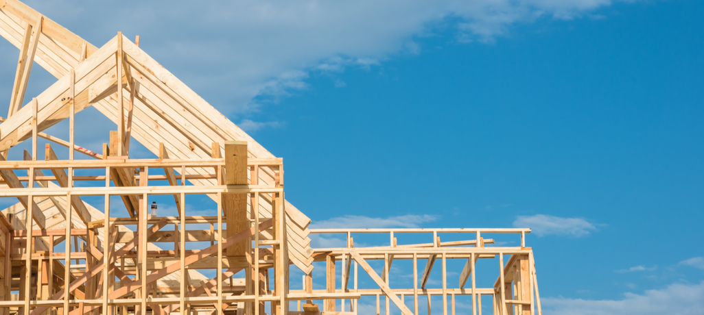 framing of a house